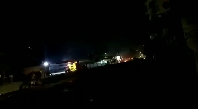 Night protest in San Antonio de Los Altos