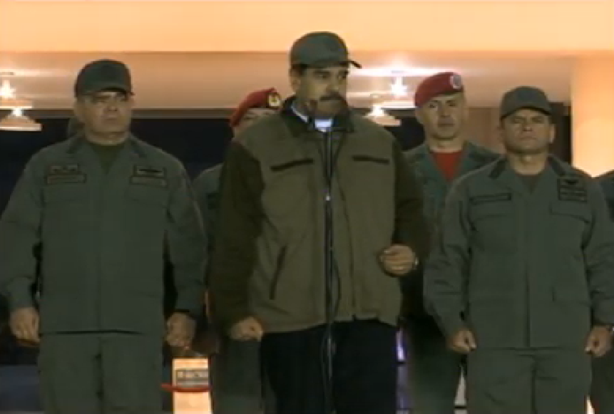 Maduro: Yes we are in the battle. Maximum moral in this battle to disarm any traitor, any couper.