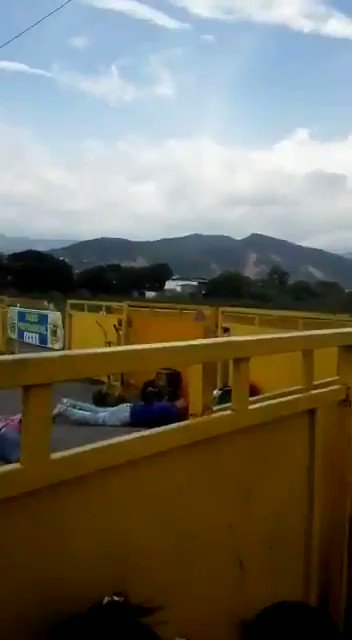 Video of Shooting from one of the trails of Simon Bolivar Bridge.