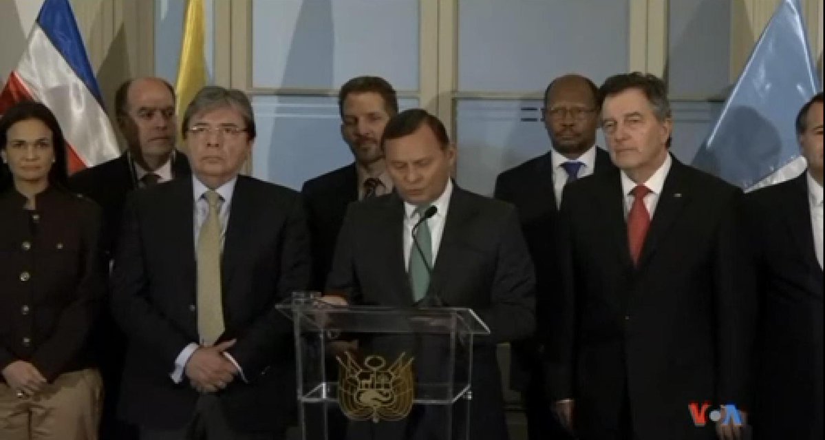 The countries of the Lima Group urge the United Nations to take measures to alleviate the humanitarian crisis in Venezuela.