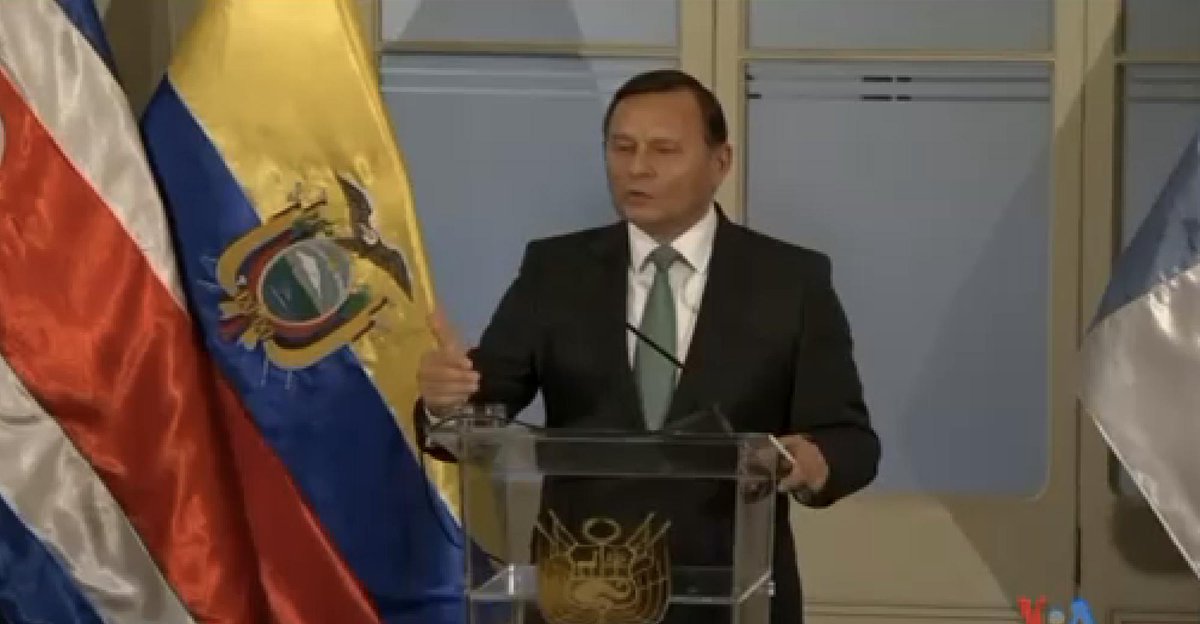 Several countries of the DeLima Group will have contacts with Cuba to collaborate in the process of finding a way out of the crisis in Venezuela, Peruvian Foreign Minister @NestorPopolizio