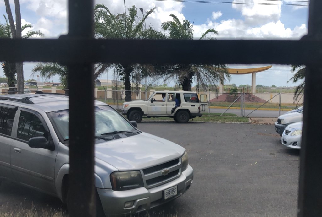 .@JoseAMendozaPJ: Sebin arrived at the engineering school of our city Maturín where we hold a meeting of the FAVL. We hold the government responsible for what may happen.