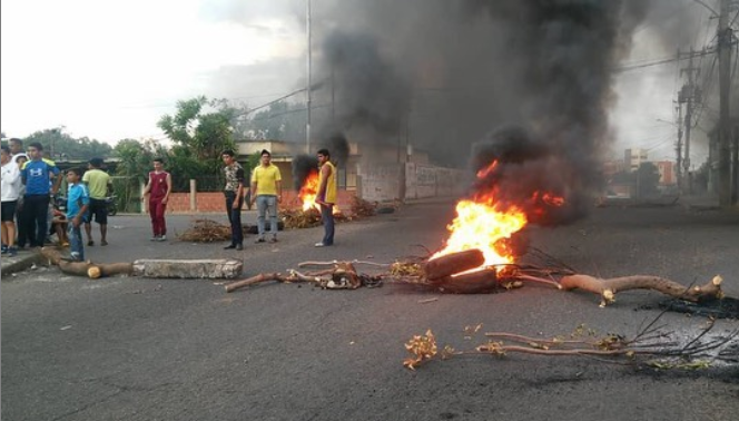 Zulia: There are protests in different sectors of Maracaibo