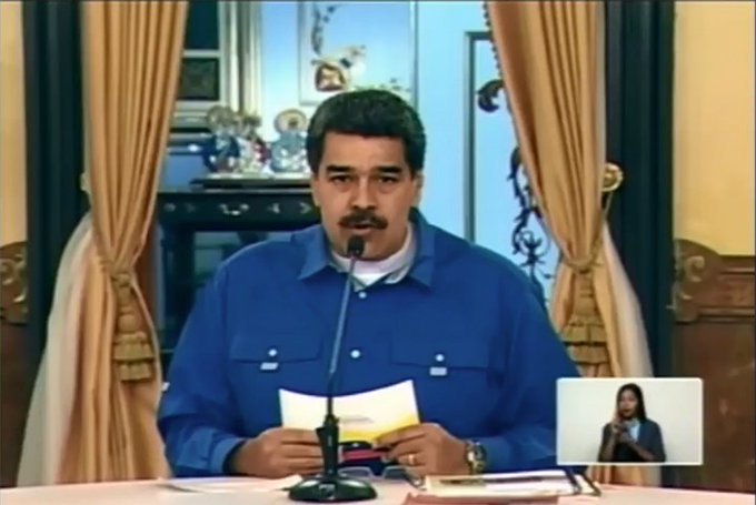 Maduro says that sanctions for flights to Venezuela affect ordinary citizens who must travel from the US to the country