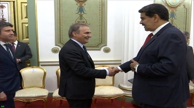 President Maduro received the International Contact Group of the European Union at the Miraflores Palace