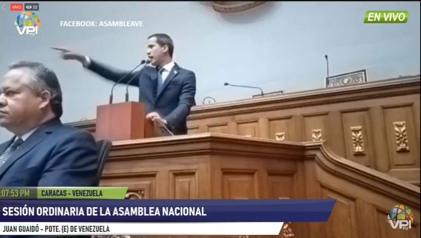 President-in-Charge Juan Guaidó, (@jguaido): That's why we continue, that's why we insist and we will resist until we achieve political change in Venezuela and the cessation of usurpation