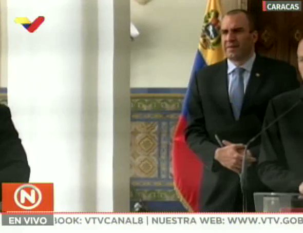 Ricardo Menéndez: We inform the High Commissioner of the UN for Human Rights, @mbachelet, about the systematic attack against Venezuela