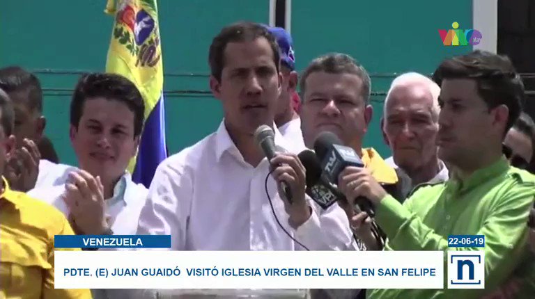 Acting President of Venezuela, Juan Guaidó, highlighted the youth during his tour of the state of Yaracuy that if you can dream in Venezuela and with Venezuela, if we are going to rebuild the country.