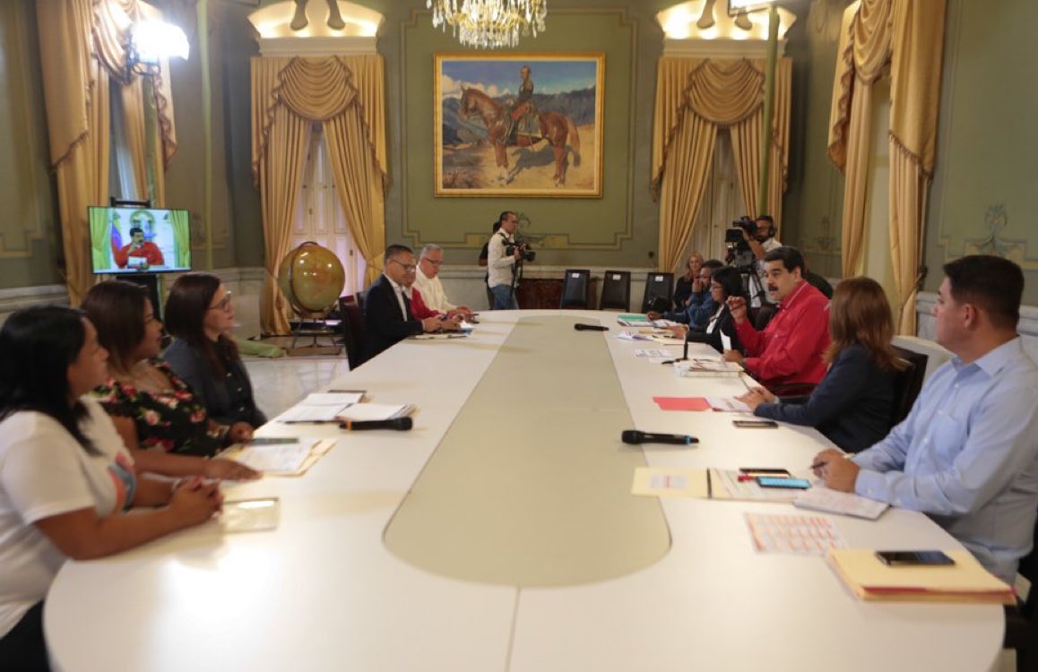 Maduro: We always have and we will have the doors open for constructive dialogue, there will be good news for next week, I believe in dialogue because I believe in Venezuela.