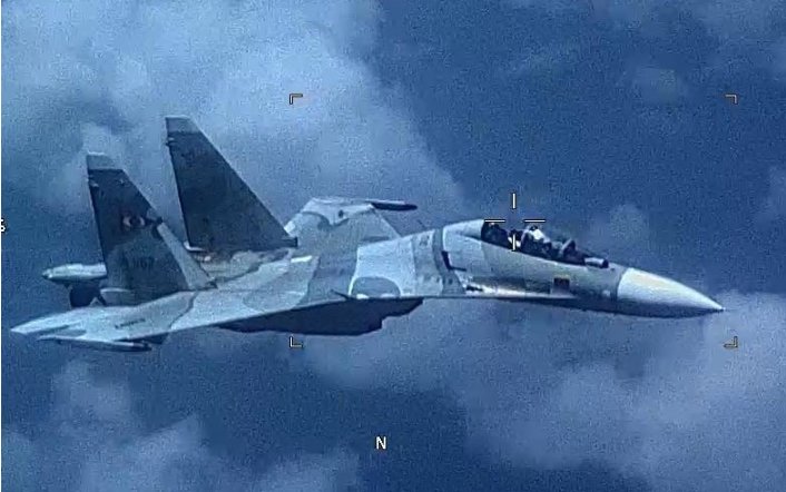SOUTHCOM: EP-3 being harassed by Su-30 over Caribbean Sea demonstrates Russia's irresponsible military support to Maduro's illegitimate regime and underscores Maduro's recklessness and irresponsible behavior, which undermines int'l rule of law and efforts to counter illicit trafficking