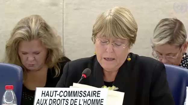 High Commissioner @mbachelet in the update on Venezuela reported the death of 4 children awaiting bone marrow transplantation, and the death of kidney patients due to lack of dialysate supplies.