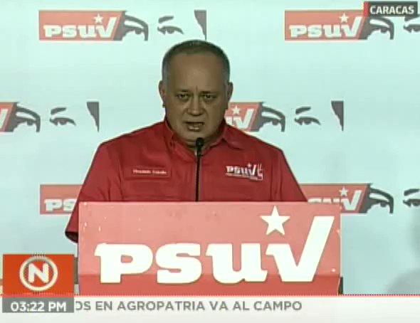 Diosdado Cabello: Los problemas de Colombia que los arregle Colombia y no quiera meter a Venezuela en sus asuntos internos (.) No vamos a permitir que nuestro suelo sea pisoteado, invadido por fuerzas extranjeras    