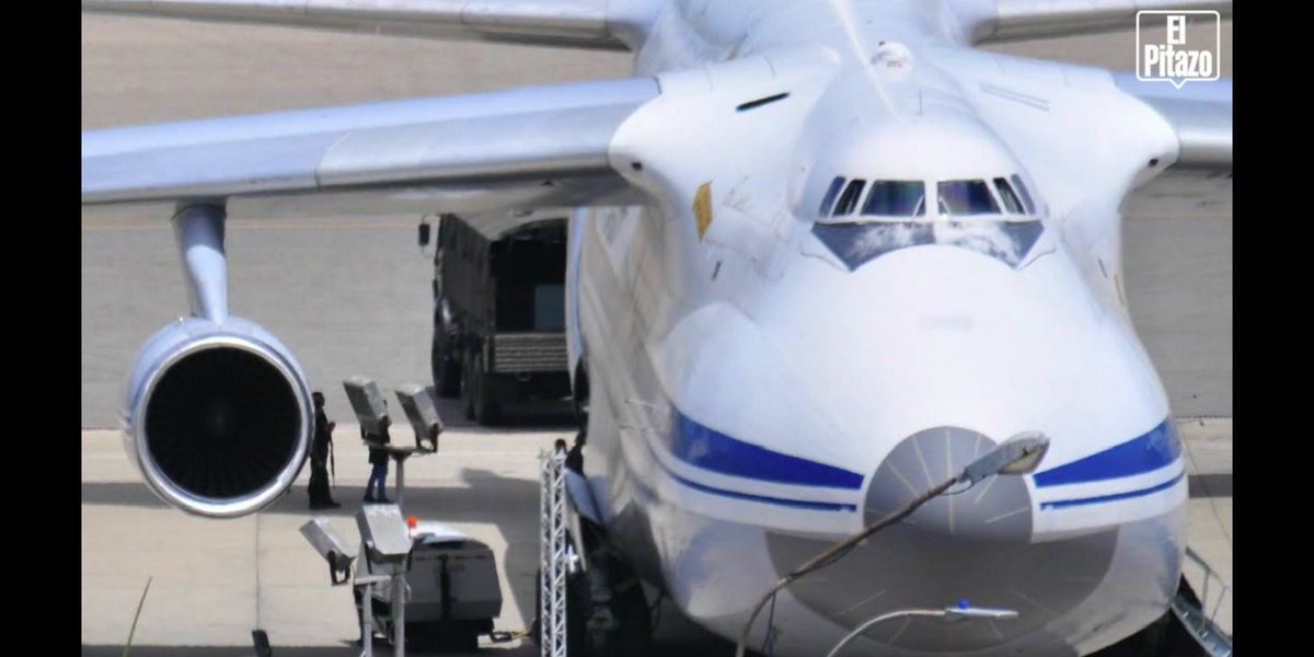 RuAF An-124 RA82013 in Caracas