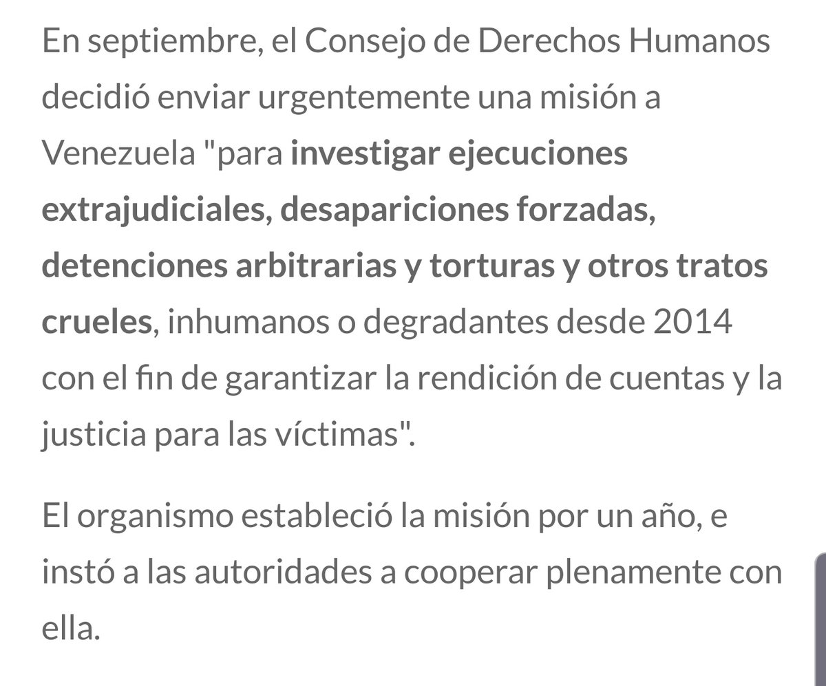 Carlos Vecchio, embajador de Venezuela en EEUU,  informó que el Consejo de DDHH de la ONU designó misión independiente para investigar ejecuciones extrajudiciales, desapariciones, detenciones arbitrarias y torturas del gobierno de Maduro