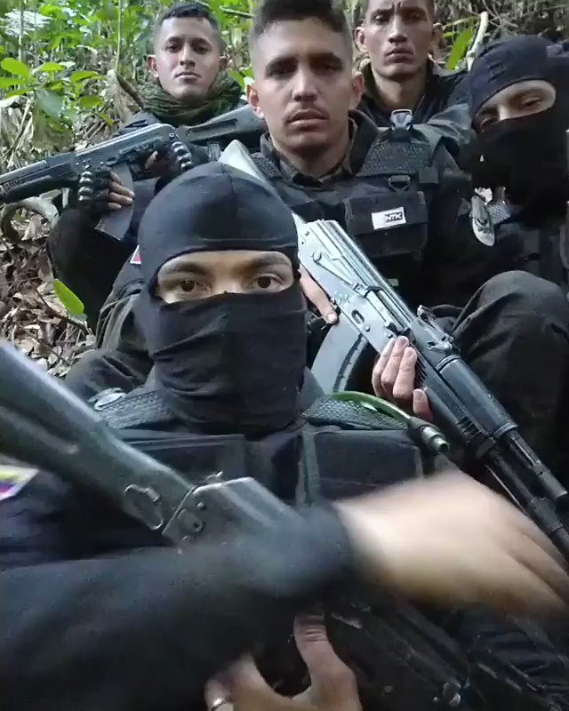 New video from Operation Aurora in southern Venezuela: They say that international pressure and sanctions won’t fix the crisis in Venezuela. 
That the Venezuelan refugee crisis is the worst in South American history and they call for Venezuelans to take to the streets to support them