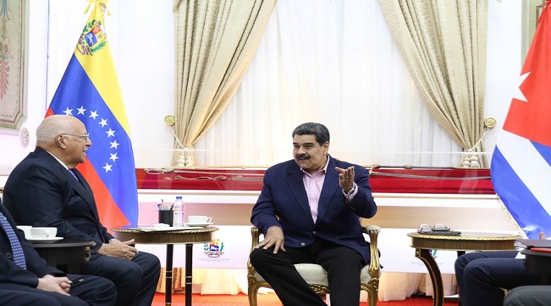 A high level Cuban delegation has met Nicolas Maduro in Miraflores 