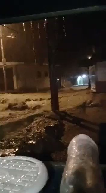 Floods in Tachira: This is how the town of Llano Jorge is at this time in the southern area of San Antonio del Táchira Border with Colombia