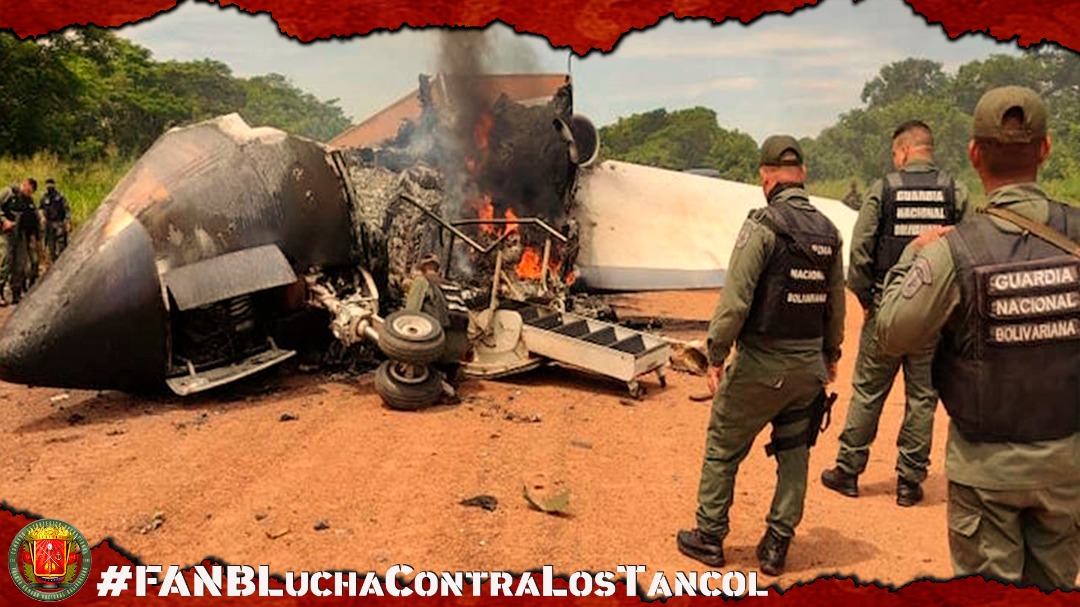 Venezuela military intercepts narco aircraft in Zulia