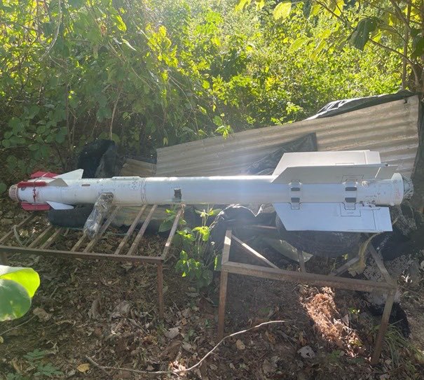 A Venezuelan man has been arrested after the Venezuelan military found he was hiding an R-73 air to air missile at his house in Guárico