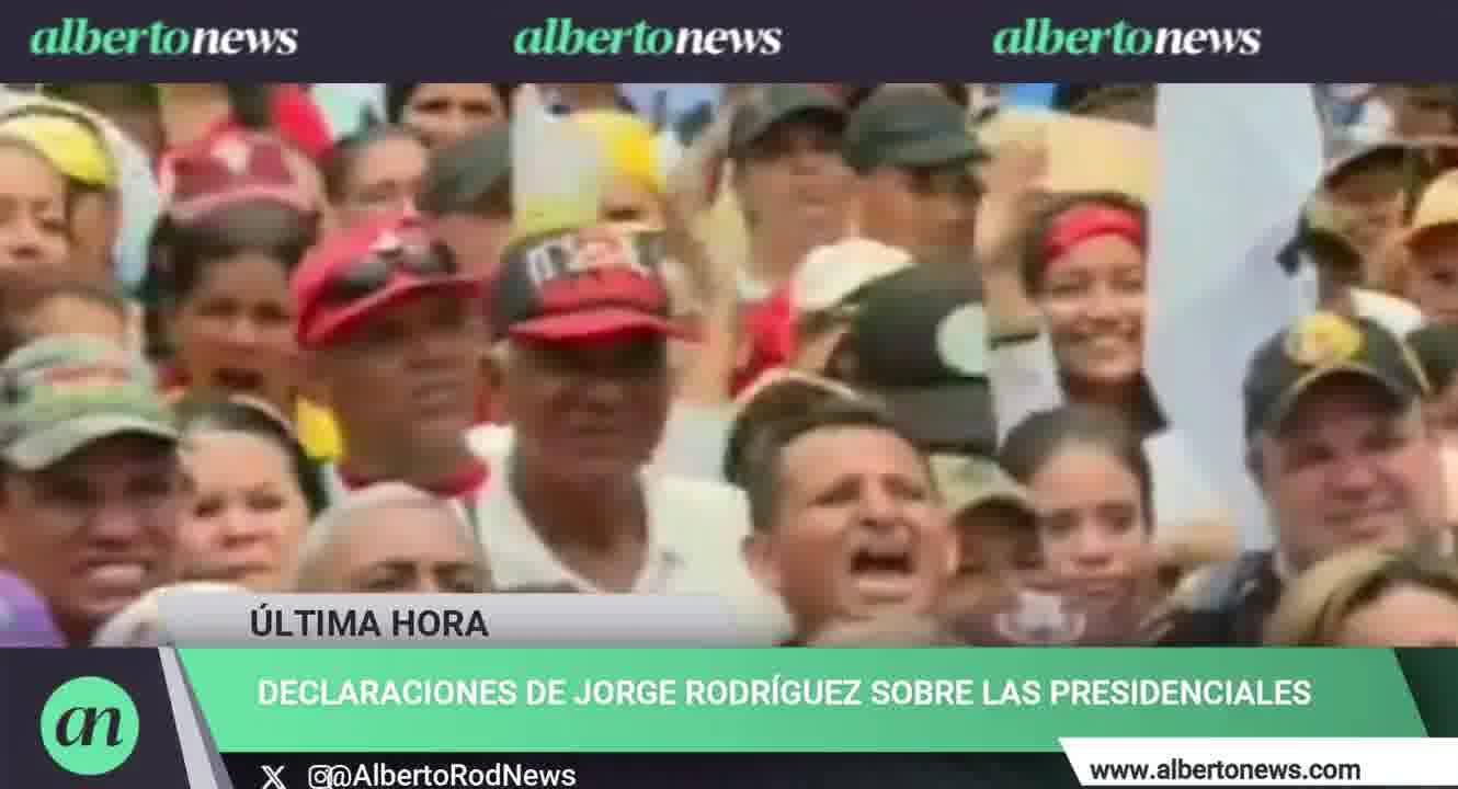 Jorge Rodríguez desde Valera, estado Trujillo: Les decimos a esos hijos de su madre que están en el gobierno de EEUU que no podrán con el pueblo de Venezuela
