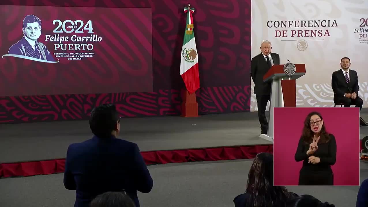 López Obrador confirms that he will hold a conversation today with Lula and Petro about the crisis in Venezuela. We are going to talk about the positions taken in the case of Venezuela. We have acted with prudence