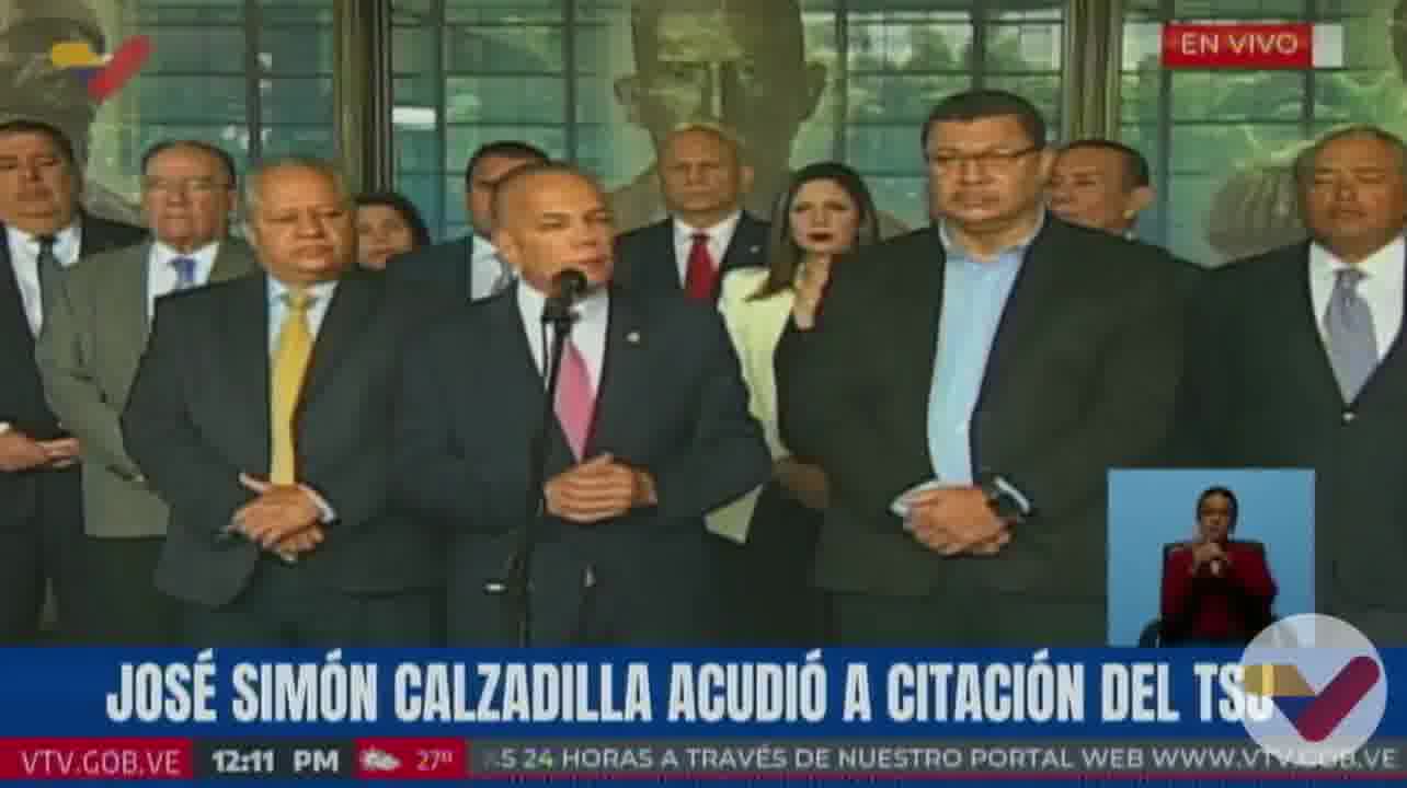 Manuel Rosales after appearing before the Electoral Chamber of the TSJ: We demand that the CNE, making use of our rights, publish the final acts of the electoral process of 28J