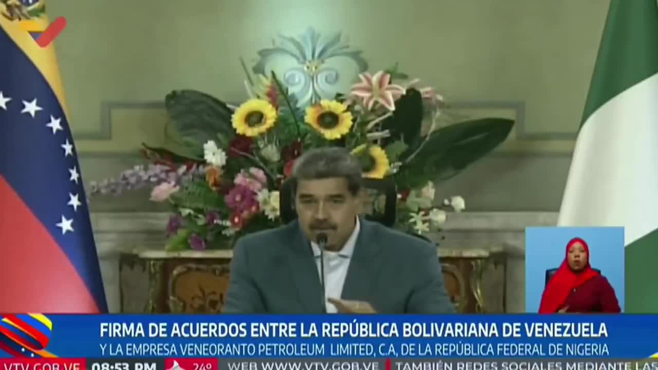 Maduro a réitéré qu'il n'acceptera aucun interventionnisme de la part de quiconque dans le pays. Quiconque s'en prend au Venezuela sera critiqué parce qu'il respecte le Venezuela, a-t-il déclaré.