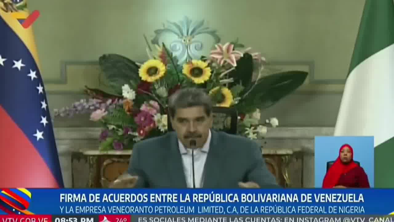 Maduro a réitéré qu'il n'acceptera aucun interventionnisme de la part de quiconque dans le pays. Quiconque s'en prend au Venezuela sera critiqué parce qu'il respecte le Venezuela, a-t-il déclaré.