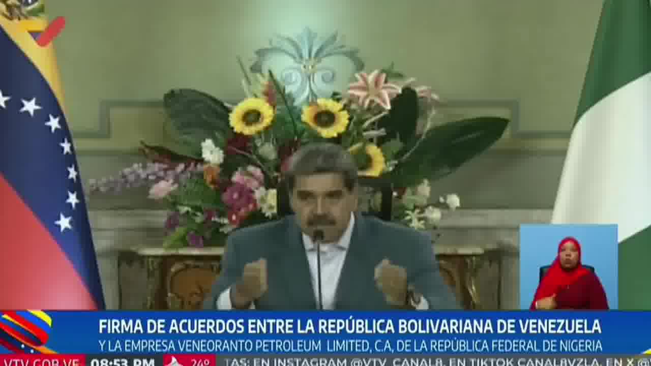 Maduro a réitéré qu'il n'acceptera aucun interventionnisme de la part de quiconque dans le pays. Quiconque s'en prend au Venezuela sera critiqué parce qu'il respecte le Venezuela, a-t-il déclaré.