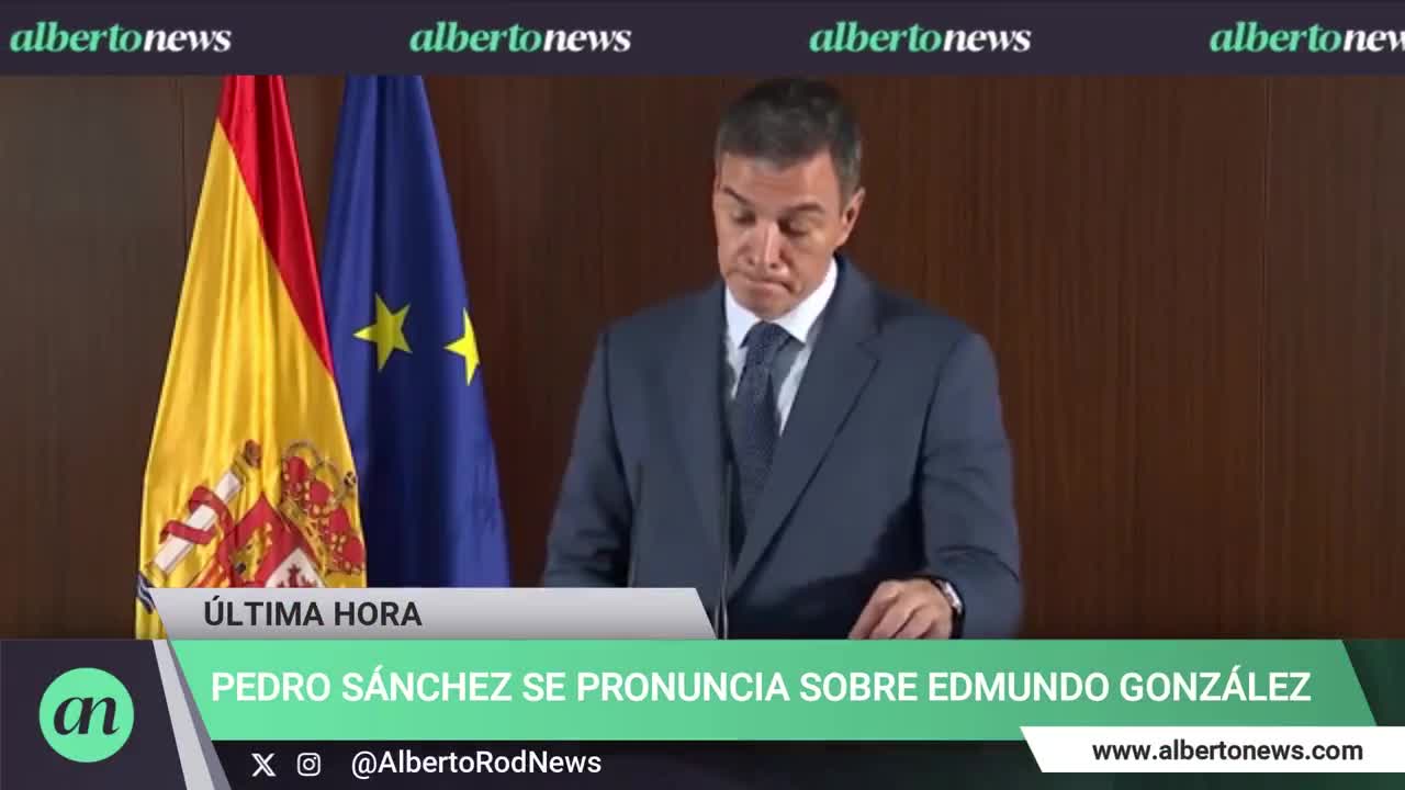 Pedro Sánchez, Kongre'nin Edmundo González'i tanıma talebine yanıt olarak Venezuela ile arabuluculuk için yer talep ediyor. Sığınma hala bir insanlık jesti, İspanyol toplumunun insani taahhüdünün bir göstergesi