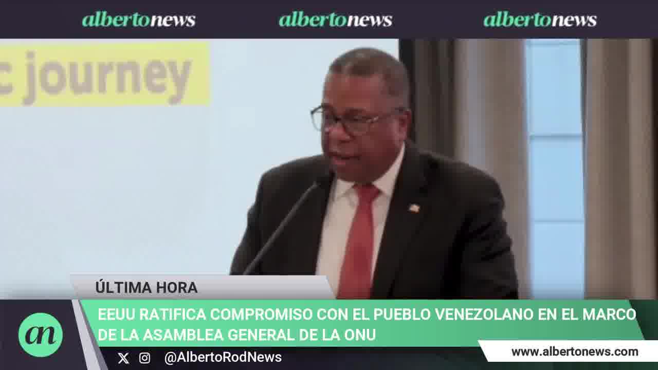 EUA: Não pararemos de trabalhar para pavimentar um caminho em direção a um governo democrático na Venezuela. Trabalhar para ver uma Venezuela onde as pessoas possam definir seu futuro sem perseguição ou sofrimento