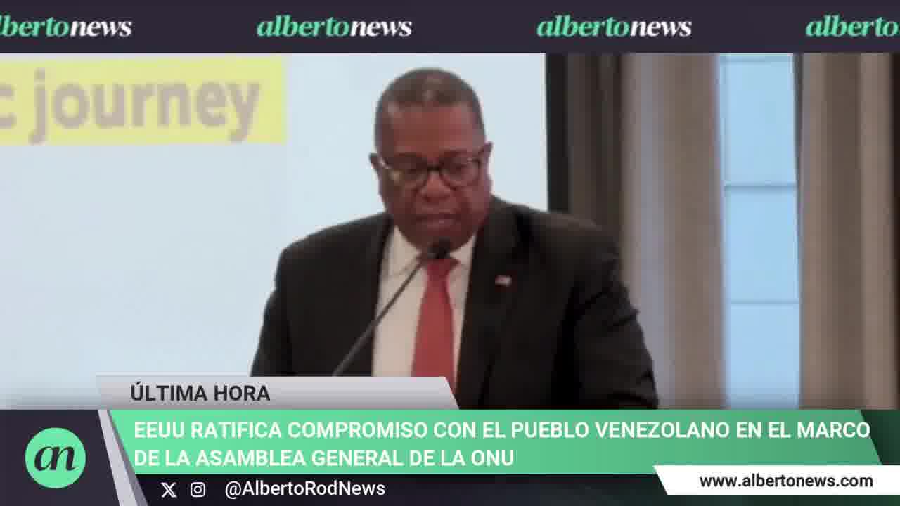 EUA: Não pararemos de trabalhar para pavimentar um caminho em direção a um governo democrático na Venezuela. Trabalhar para ver uma Venezuela onde as pessoas possam definir seu futuro sem perseguição ou sofrimento