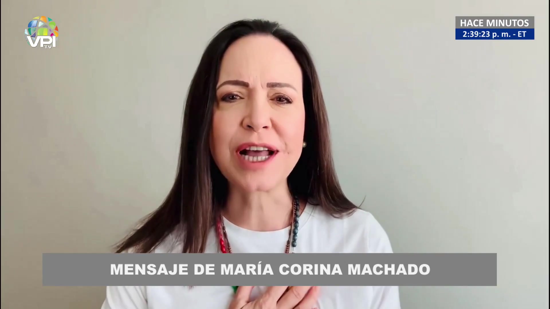 Maria Corina Machado (@MariaCorinaYa) speaks on January 10: Yesterday my deep confidence that freedom is near was confirmed. They lost yesterday