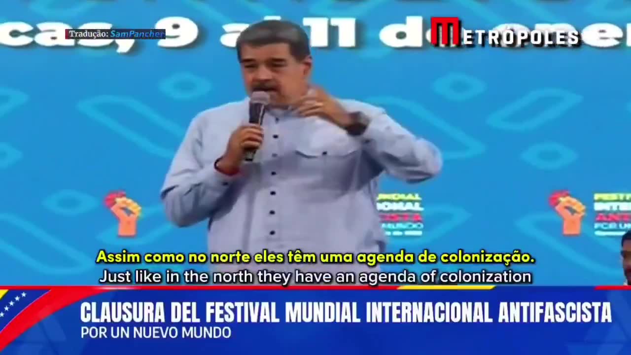 Maduro says Puerto Rico must be militarily liberated from U.S. control and that the Brazilian Armed Forces should do that while Lula is in office