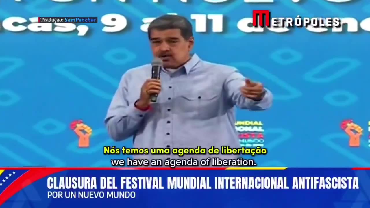 Maduro says Puerto Rico must be militarily liberated from U.S. control and that the Brazilian Armed Forces should do that while Lula is in office