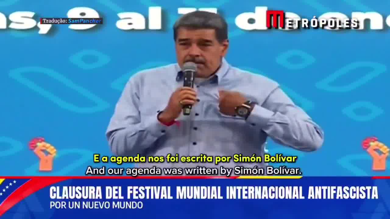 Maduro says Puerto Rico must be militarily liberated from U.S. control and that the Brazilian Armed Forces should do that while Lula is in office