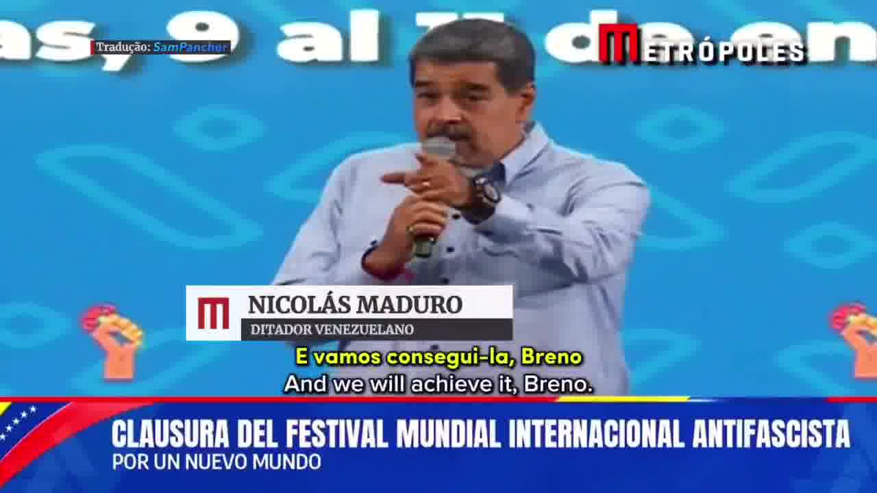 Maduro says Puerto Rico must be militarily liberated from U.S. control and that the Brazilian Armed Forces should do that while Lula is in office