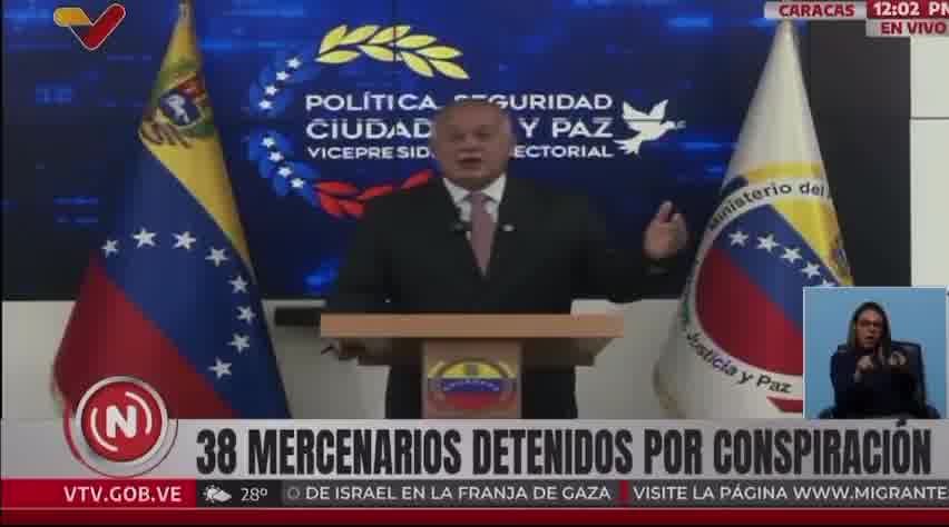 Diosdado Cabello ogłasza zawieszenie wszystkich lotów z Kolumbii do Wenezueli, twierdząc, że podróżują tam „najemnicy.