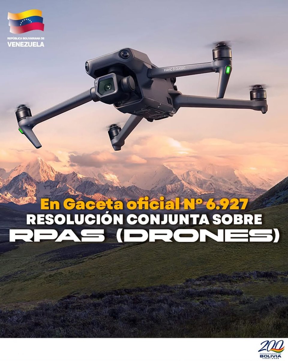 Venezuela Ministry of Transportation announced a temporary 30-day suspension of the purchase, sale, manufacture, import, distribution, and flights of drones and unmanned aircraft throughout Venezuela, extendable as necessary.