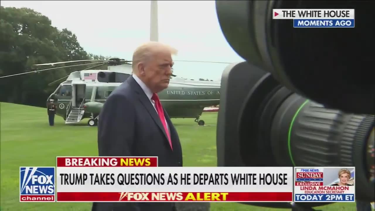 Reporter: Are you considering attacking the cartels inside of Venezuela? Trump: You're going to find out