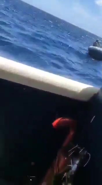 Footage from aboard a tuna fishing vessel that was boarded and searched by a U.S. Navy Visit, Board, Search, and Seizure (VBSS) Team from the USS Jason Dunham (DDG-109) earlier today inside international waters in the Southern Caribbean Sea.