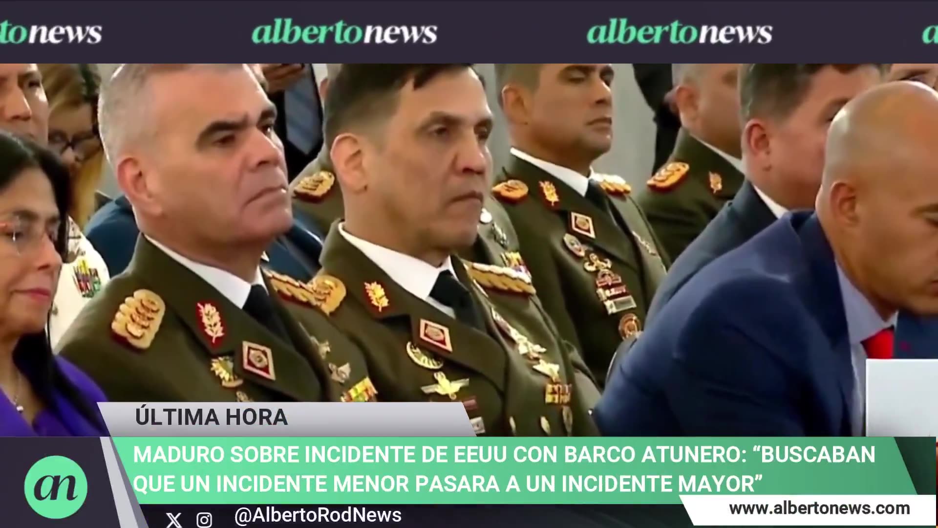 Maduro on the tuna boat seizure: They were looking to turn a minor incident into a major incident. It would have been the military incident that extremists who want a war in the Caribbean are seeking.