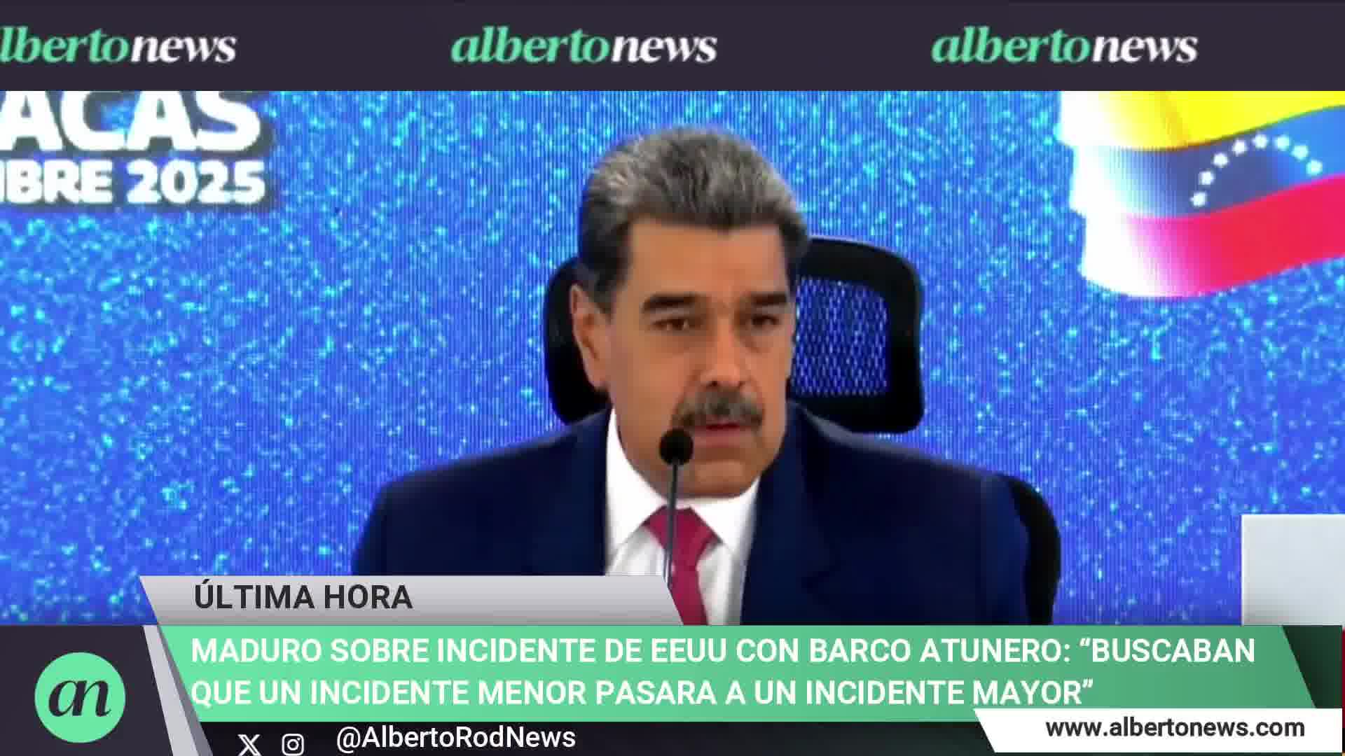 Maduro on the tuna boat seizure: They were looking to turn a minor incident into a major incident. It would have been the military incident that extremists who want a war in the Caribbean are seeking.