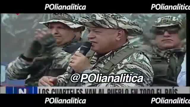 Diosdado Cabello called on all Venezuelans to join the militia to defend the country, regardless of whether they are Chavistas or not.