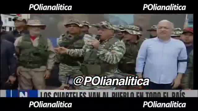 Diosdado Cabello called on all Venezuelans to join the militia to defend the country, regardless of whether they are Chavistas or not.