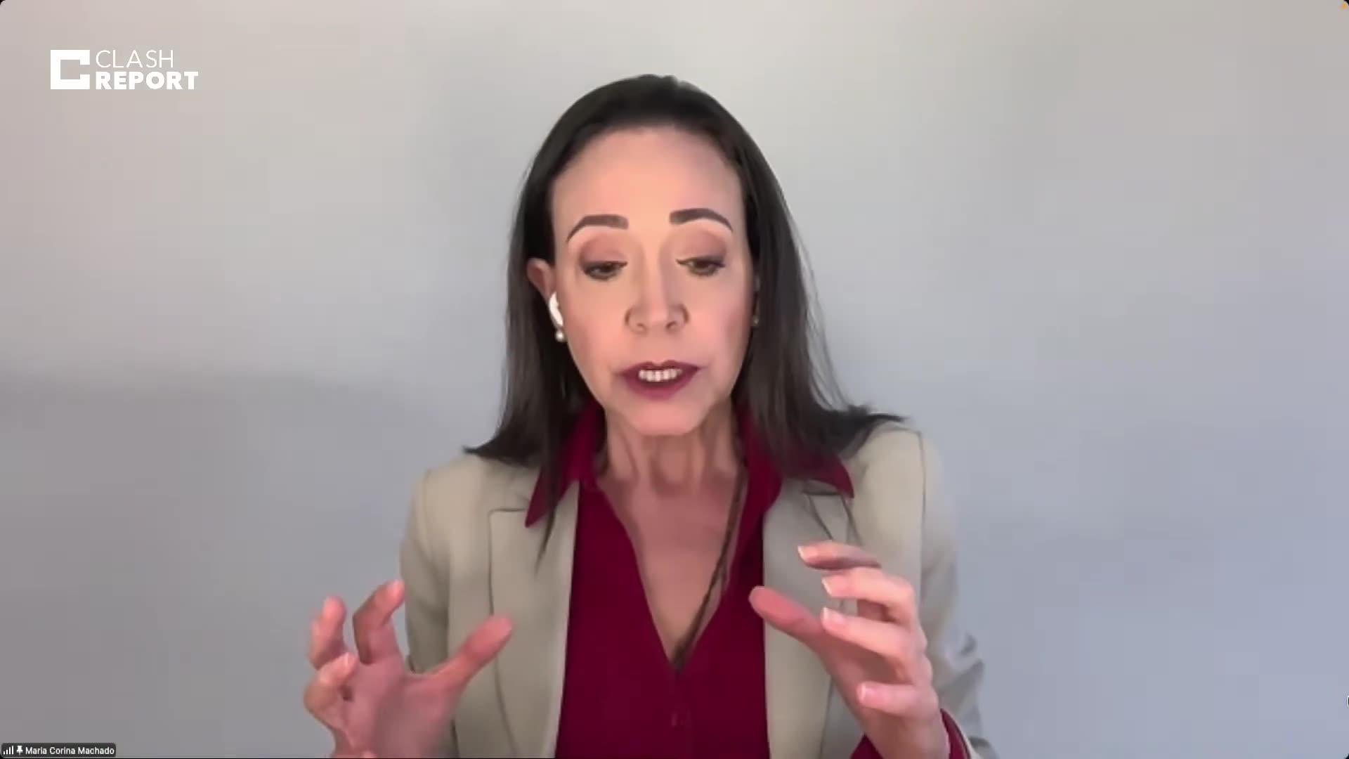 Venezuelan Opposition Leader María Corina Machado: Iran, Russia, and China now operate militarily, technologically, and through intelligence in Venezuela—just three hours from Florida. A transition to democracy would dismantle this presence and make Venezuela a strong security ally of the United States
