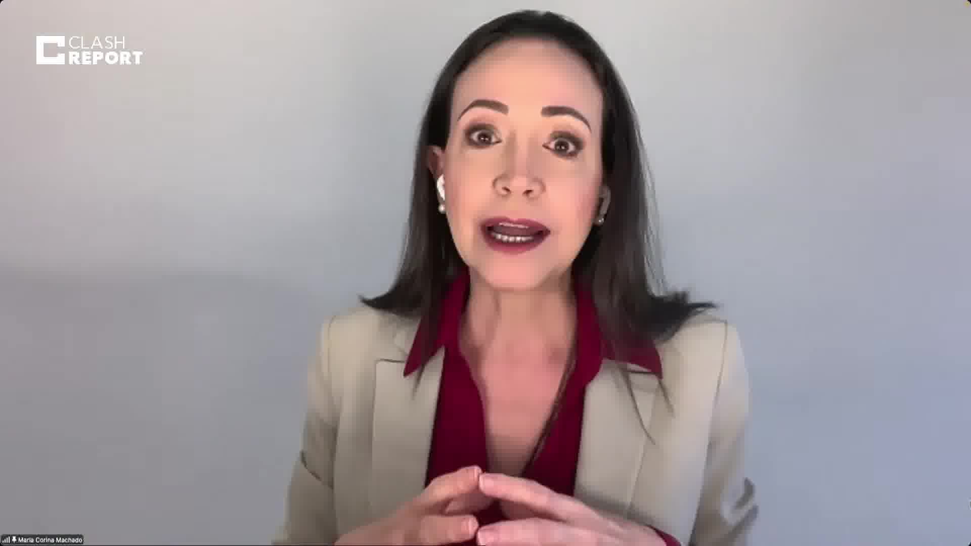 Venezuelan Opposition Leader María Corina Machado: Iran, Russia, and China now operate militarily, technologically, and through intelligence in Venezuela—just three hours from Florida. A transition to democracy would dismantle this presence and make Venezuela a strong security ally of the United States