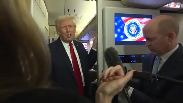 Reporter: Are you planning on talking to Maduro? Trump: I might talk to him. Reporter: The US did name him the leader of a foreign terrorist organization, why do you even want to talk to him? Trump: Say it again. Reporter: The US designated him the leader of this foreign terrorist organization so why do you want to talk to him if he's the leader? Trump: If we can save lives, if we can do things the easy way, that's fine. And if we have to do it the hard way, that's fine, too. Reporter: What’s the goal? Trump: I’m not going to tell you what the goal is. You should probably know what the goal is.