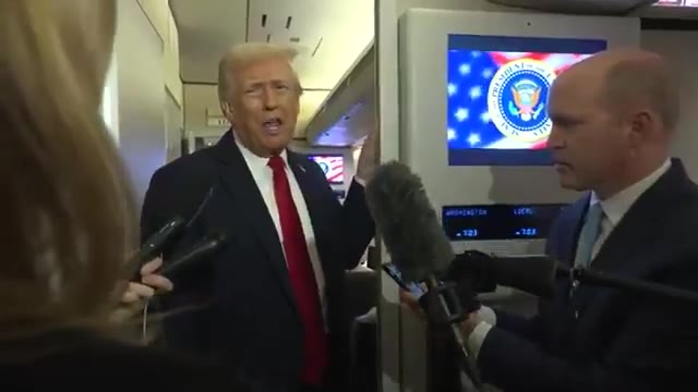 Reporter: Are you planning on talking to Maduro? Trump: I might talk to him. Reporter: The US did name him the leader of a foreign terrorist organization, why do you even want to talk to him? Trump: Say it again. Reporter: The US designated him the leader of this foreign terrorist organization so why do you want to talk to him if he's the leader? Trump: If we can save lives, if we can do things the easy way, that's fine. And if we have to do it the hard way, that's fine, too. Reporter: What’s the goal? Trump: I’m not going to tell you what the goal is. You should probably know what the goal is.