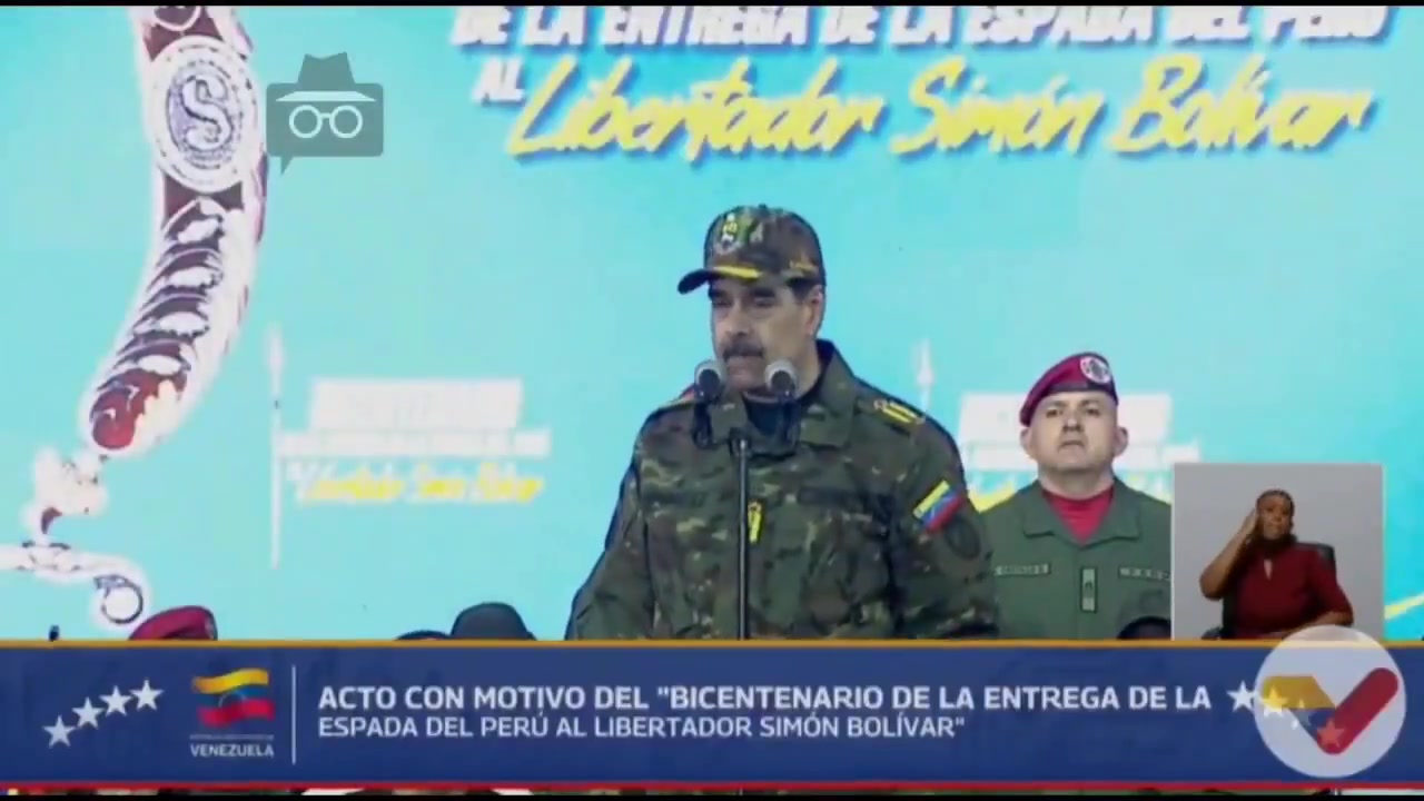 Venezuelan President Maduro: We must be prepared to defend every inch of this blessed land against any threat or imperialist aggression—wherever it may come from and whenever it may appear